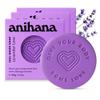 ANIHANA Feel-Good Soap 3 Pack with Coconut Oil and Shea Butter, Gentle Cleansing, Paraben Free, Cruelty Free, Refreshing Lavender Love Scent, 4.2 oz each view 1