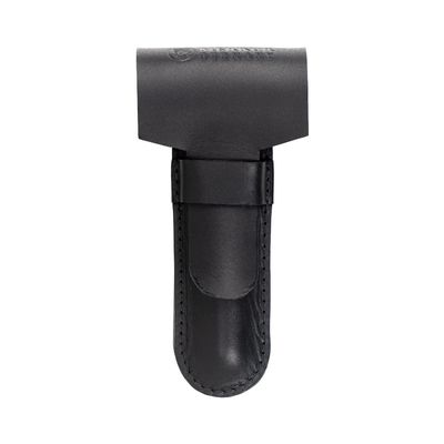 MERKUR Leather Razor Case - Black Cowhide, Fits All MERKUR Razors Except 24001, Up to 110 mm