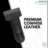 MERKUR Leather Razor Case - Black Cowhide, Fits All MERKUR Razors Except 24001, Up to 110 mm view 3