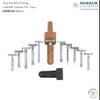 MERKUR Leather Razor Case - Black Cowhide, Fits All MERKUR Razors Except 24001, Up to 110 mm view 4