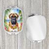 Caroline's Treasures Bullmastiff Luau Compact Mirror Decorative Travel Makeup Mirror for Women Girls Gifts Pocket Makeup Mirror Folding Handheld view 4