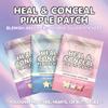 Sparkle Beauty Labs Heal & Conceal Pimple Patch - Cute Holographic Star Shaped Acne Patches, Fun Hydrocolloid Zit Stickers for Face (Iridescent Stars, 78 Count) view 2