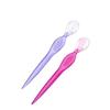 Outanaya 3pcs Stainless Steel Eyebrow Portable Beauty Makeup Tools for Precision Trimming Lightweight Design Non- Grip Includes Red and Colors for Women and Girls view 3