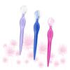 Outanaya 3pcs Stainless Steel Eyebrow Portable Beauty Makeup Tools for Precision Trimming Lightweight Design Non- Grip Includes Red and Colors for Women and Girls view 4