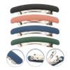 Beatifufu 4pcs Matte French Hair Clips Large Non-slip Barrettes for Women Girls Ponytails Elegant Hair Accessories Pink Black view 4