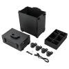 3 Tier Makeup Case w/LED Light, Rolling Lockable Makeup Case, Large Storage Cosmetic Trolley, Hairdressing Trolley Stylist Beauty Luggage Travel Organizer Tool Box for Make Up Artists (3 Tier) view 4