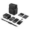 Goudergo Makeup Case, Rolling Lockable Makeup Case w/Casters, Large Storage Cosmetic Trolley, Hairdressing Trolley Stylist Beauty Salon Cosmetic Luggage Travel Organizer Tool Box for Barber Stores view 4