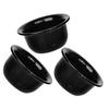 Healeved 3pcs Men's Shaving Supplies Marble Shaving Soap Bowl for Beard Shave Bowl view 1