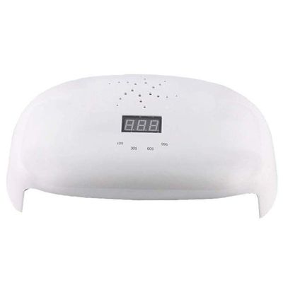 ZMQJEQANBG Nail Phototherapy Machine, Nail Lamp 72W Professional Nail Dryer for All with 4 Timer Sensor LCD Display 56 Beads Gel