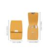 LOVULIFE Nail Clippers Set Durable Portable Nail Clippers Beauty Manicure Built-in Nail File Personal Care Set Mini 6 Piece Set Yellow view 2
