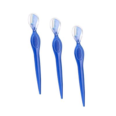 Outanaya 3pcs Stainless Steel Eyebrow Delicate Trimming Tools for Eyebrow Grooming Compact and Lightweight for Travel