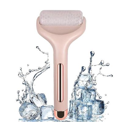 Ice Roller Face Massager Facial Skin Care Tool with Cooling Gel for Face and Eyes, Puffiness and Pain Relief for Women & Men Pack of 2 Multicolor by The Great Indian Store