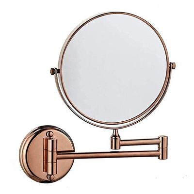 IJPDXOLBQ Vanity Mirror,Makeup Mirror Vanity Mirror Bathroom Vanity Mirror,Beauty Mirror Wall-Mounted Mirror Makeup Mirror Folding Magnifying Double-Sided for Hotel Bathroom Cosmetic Mirror (Si