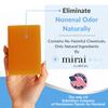 Mirai Clinical Body Odor Eliminator Bundle: Renewing Body Wash & Persimmon Soap Bar Set - Natural Deodorizing with Persimmon & Green Tea Extracts - Nonenal Elimination for Women & Men - 9.29 Fl oz Bod view 3