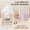 SVECKE Eyelash Shampoo, 128 fl.oz/3.78L, with 50 Lash Extension Aftercare Cards, Foaming Cleanser for Professional Salon and Home Use view 4