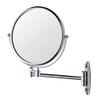 IJPDXOLBQ Cosmetic Vanity Mirror All-Copper Makeup Mirror 8-Inch Simple Wall-Mounted 3 Times Magnifying Mirror 360 Degree Swivel Vanity Mirror Lighted Magnifying view 1