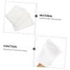 Healeved 3pcs Facial Cleaning Gloves Reusable Makeup Remover Mitts for Effortless Makeup Removal and Daily Cleansing Microfiber Shower Gloves White view 4