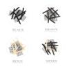 100 Pieces Wig Combs Wig Clips Wig Combs to Secure Wig 7-teeth Wig Accessories Tools For Making Wig Caps Wig Comb (Brown,100 Pcs) view 3
