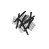 20 Pieces Wig Combs Wig Clips Wig Combs to Secure Wig 7-teeth Wig Accessories Tools For Making Wig Caps Wig Comb (Black,20 Pcs) view 1