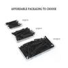 20 Pieces Wig Combs Wig Clips Wig Combs to Secure Wig 7-teeth Wig Accessories Tools For Making Wig Caps Wig Comb (Black,20 Pcs) view 4