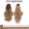 NinthAvenue Basics Full 14 ""/ 35Cm 70S Orange Curly Wigs Short Curly Afro Wig with Bangs for Black Women Kinky Curly Hair Wig Funky Wig Afro Synthetic Full Wigs With hair net view 3