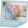 Outanaya 3-piece Bath Towel Set Face Scrubber Exfoliator Double-sided Shower Mitt Bath Mitts Adult Exfoliating Cleaning view 3