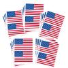20 Sheet American Flag Temporary Tattoo, 4th of July USA Flag Face Tattoo Men Women Adult, Patriotic Fake Tattoo Sticker for Fourth of July, Independence Day, Memorial Day Party Supply, 40 Sticker view 1