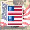 20 Sheet American Flag Temporary Tattoo, 4th of July USA Flag Face Tattoo Men Women Adult, Patriotic Fake Tattoo Sticker for Fourth of July, Independence Day, Memorial Day Party Supply, 40 Sticker view 3
