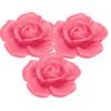 La Maison du Savon de Marseille - French Rose Shaped Soap for Body Wash or Decoration - Honeysuckle Fragrance - 20g Novelty Bars - Set of 3 view 1