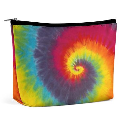 ducanll Rainbow Makeup Bag For Women-Cosmetic Bags Aesthetic Design Ladies Nature Tote Bag for Women,Travel Toiletry Bag with Zipper