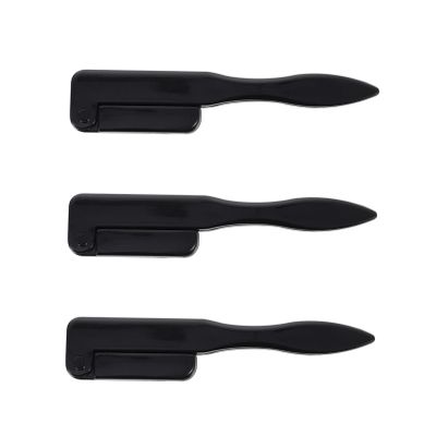Outanaya 3pcs Mini Eyebrow Comb and Eyelash Brush Ergonomic Portable Cosmetic Tool for Precise Grooming and Separation of Lashes and Brows for Everyday Makeup Use