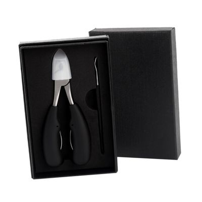 Healeved Practical Nail Clipper Stainless Steel Manicure Pedicure Tool for Ingrown Toenails Easy to Carry Store Professional Nail Trimmer for Men and Seniors