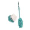 Outanaya 4pcs Handle Bath Scrubber Soft Exfoliating Body Puff Brushes for Relaxing Shower for Back Cleaning and Skin Massage view 1