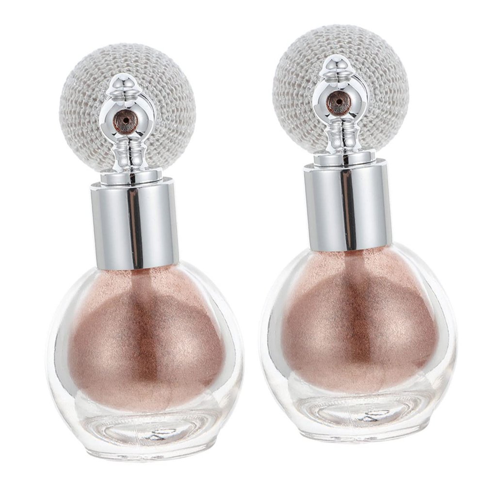 Didiseaon Highlighter Supply Set 2pcs Glitter Spray Highlighter Makeup Glittering Sprayer Highlight Bottle