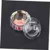 Healeved 2pcs Mini Octagon Glass Nail Crystal Cup Lid Liquid Container for Nail Art for Salons and Personal Use for Mixing Acrylics view 4
