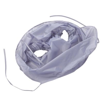 FRCOLOR Folding Leg Shaving Bib Portable Hair Catcher for Men Shaving Cape Easy to Store and Use for Travel and Outdoor Hair Trimming Gentle Skin