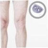 FRCOLOR Folding Leg Shaving Bib Portable Hair Catcher for Men Shaving Cape Easy to Store and Use for Travel and Outdoor Hair Trimming Gentle Skin view 2