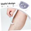 FRCOLOR Folding Leg Shaving Bib Portable Hair Catcher for Men Shaving Cape Easy to Store and Use for Travel and Outdoor Hair Trimming Gentle Skin view 3