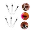 Healeved 6pcs Silicone Lip Mask Brush Makeup Applicators Eye Shadow Sponge Lipstick Lip Mask Tool Kit view 4