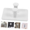 Didiseaon 4pcs Wall Mounted Holder No-drill Bathroom Storage Rack for Shaving Tools Shaving Stand Lightweight and Portable Organizer for Travel and Home Use view 3