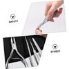 Healeved 1set Nail Clipper and Ingrown Toenail Tool Manicure Pedicure Kit for Home and Salon Use Rustproof Fingernail Cutter Protective Case view 2