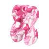 NOLITOY Silicone Exfoliating Body Scrubber Scalp for Daily Use Flexible Bath Brush for Hair Cleaning Rose Design for Loved view 1