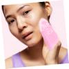 Healeved Cleansing Brush Soft Silicone Facial Exfoliator for Deep Cleaning Gentle Face Scrubber Tool for Women Portable and Lightweight Makeup Removal Brush Pink view 4