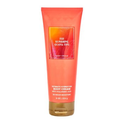 Bath and Body Fiji Sunshine Guava-Tini Ultimate Hydration Body Cream | 8 Oz