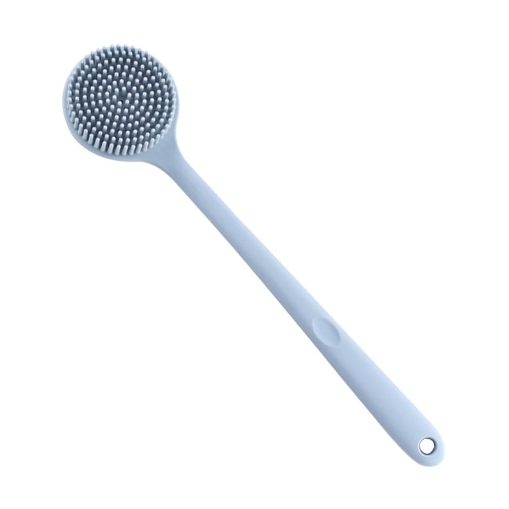 Healeved Long Handle Silicone Bath Scrubber Back Skin Scrubber for Shower Body Brush