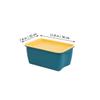 RORPOIR Nordic Style Desktop Storage Box Multi-purpose Makeup Organizer Material Eco-friendly for Cosmetics and Jewelry Keeps Your Space Tidy Dark Green view 2