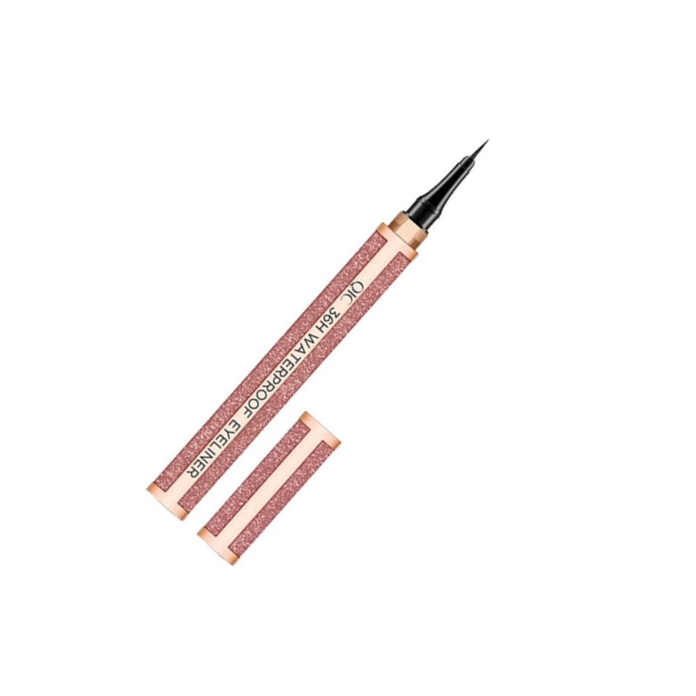 Didiseaon 1pc Liquid Eyeliner Pen Fast Drying Smudge-resistant Eye Makeup Tool for Women Red Coral Orange Precise Application for Defined Lines