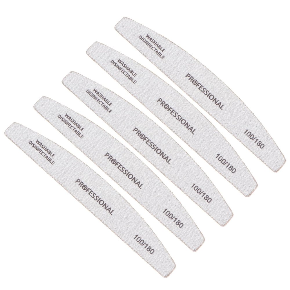 Healeved 5pcs Nail Buffers Boards for Natural Nails Pedicure Manicure Kit Bulk