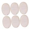 FRCOLOR 6pcs Natural Loofah Sponge Exfoliating Body Scrubber Beige Bath Towels for Gentle Cleansing and Skin Exfoliation for Smooth Skin Care view 1