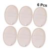 FRCOLOR 6pcs Natural Loofah Sponge Exfoliating Body Scrubber Beige Bath Towels for Gentle Cleansing and Skin Exfoliation for Smooth Skin Care view 4
